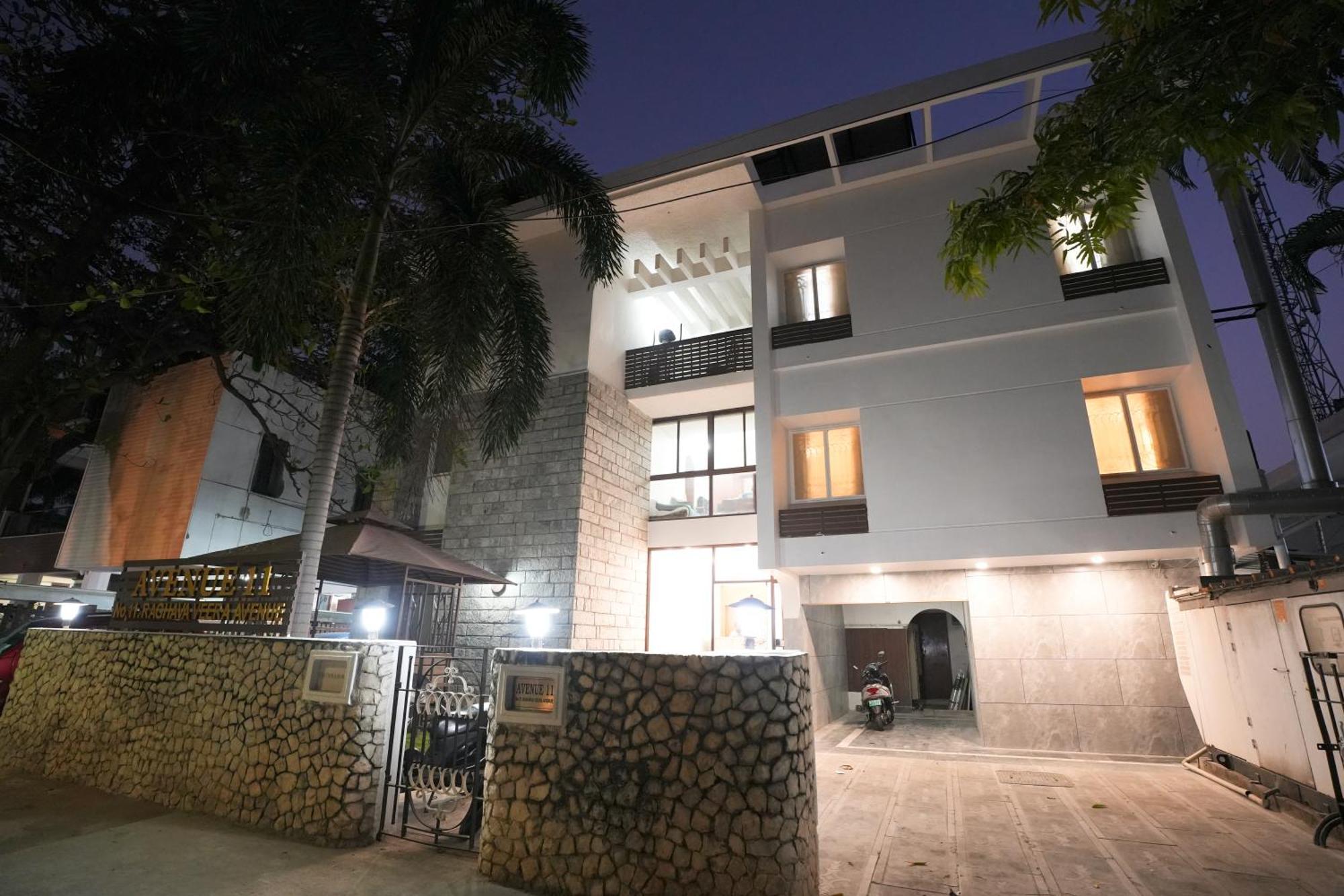 Avenue 11 Boutique Residences, Poes Garden Chennai Exterior foto